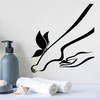 Vinyl Wall Decal Massage Foot Nails Studio Pedicure Manicure Salon