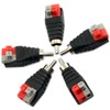 E-outstanding 5PCS Speaker Wire Cable to Audio Male RCA Connector