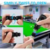 OddMart Snooker Cue Tip Shaper, 3 in 1 Pool Cue