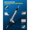 PHILTOP Power Steering Rack and Pinion Assembly Compatible with 2001-2005