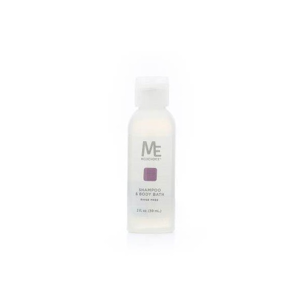 MediChoice Hair And Body Shampoo, No Rinse, With Flip-Top Cap,