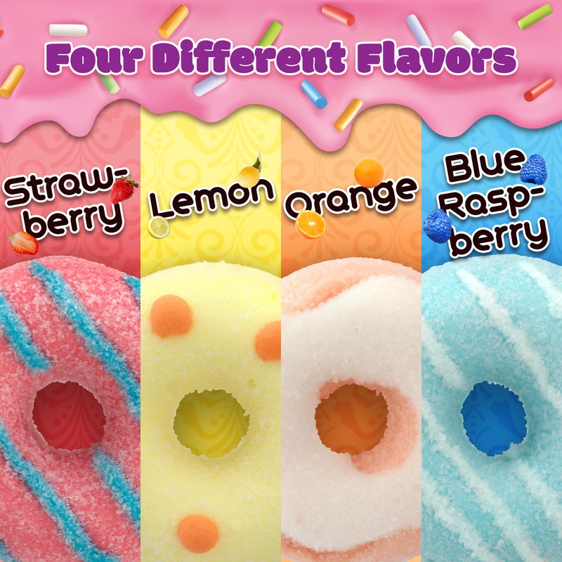 Boone's Mill Poofy Donuts Marshmallow Gummy Candy