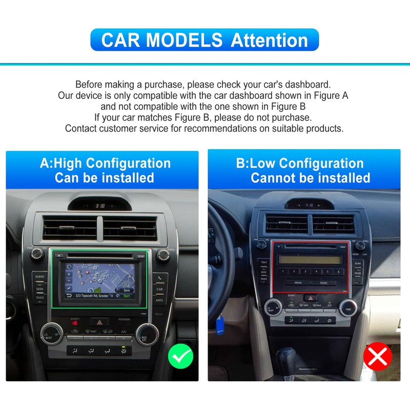 2G+64G Android 15 Car Stereo for Toyota Camry 2012 2013