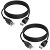 (2PCS) 6FT USB to RJ50 10PIN 940-0127B 10P10C Cable for