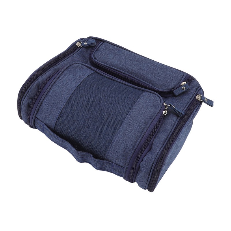 Toiletry Bag Portable Handheld Design 300D Cationic Waterproof Makeup Storage