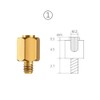 M.2 SSD Screw Kit for ASUS Motherboards (20 Pcs)