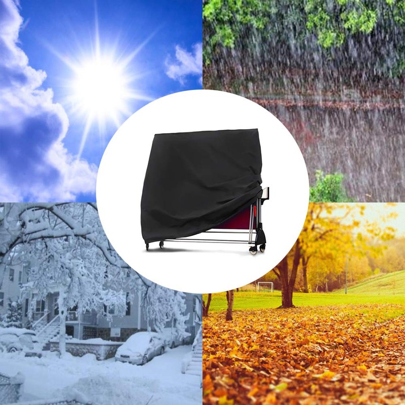 Amberr Table Tennis Cover Outdoor Waterproof Ping Pong Table Cover,Folding