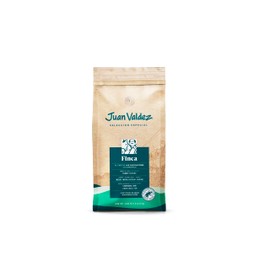 Juan Valdez Finca Whole Bean Coffee, Dark Roast 16 OZ - Premium Colombian Coffee Rainforest Certified