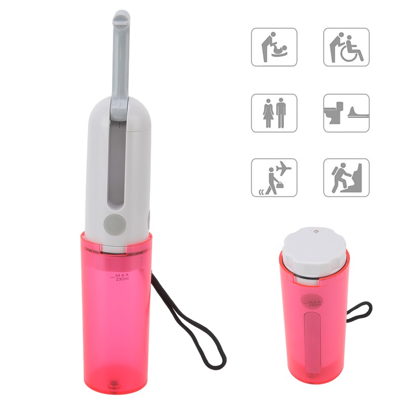 Portable Bidet 230ml USB Rechargeable Efficient Water Saving Simple Operation