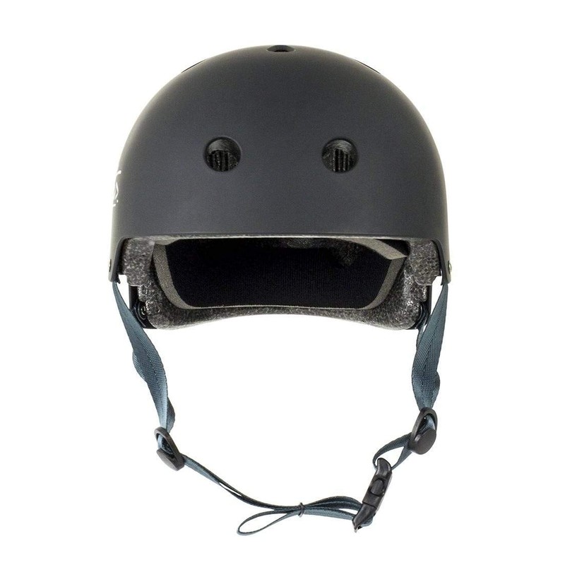 Slamm Scooters Logo Helmet Skateboard Helmet Unisex Adult, Black (Black),