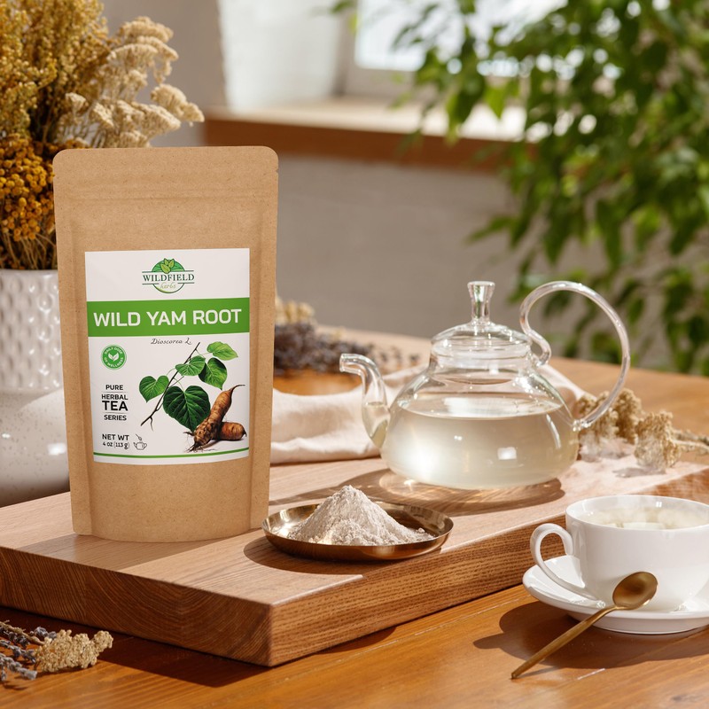 4 oz Wild Yam Root Herbal Tea (Dioscorea) - 113g