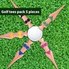 Funny Lady Bikini Golf Tees - 5 Pieces, 76 mm/3