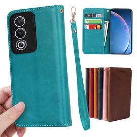 OPPO A3 5G Case Folio Strap Included Applicable OPPOA35G SIM Free Ymobile Rakuten Mobile Notebook Type Case Oppo A3 5G Cover Notebook Oppo A35G Case [GoKIGIoD] Wallet Type Built-in Magnet Weak