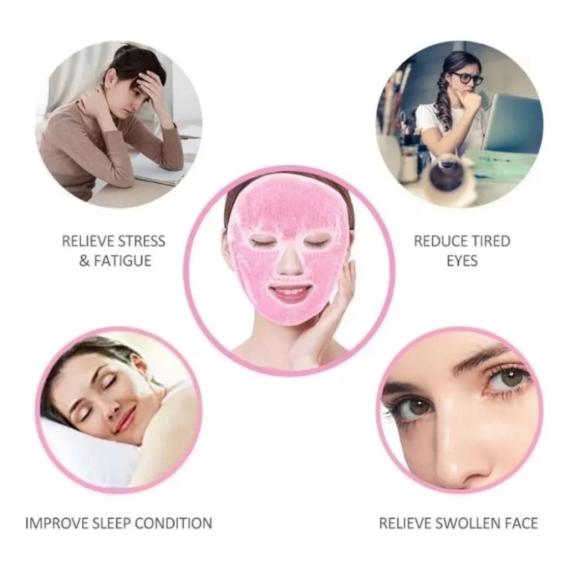 SEMOVA Mascarilla Magnética Facial Turmalina Gel Relajante