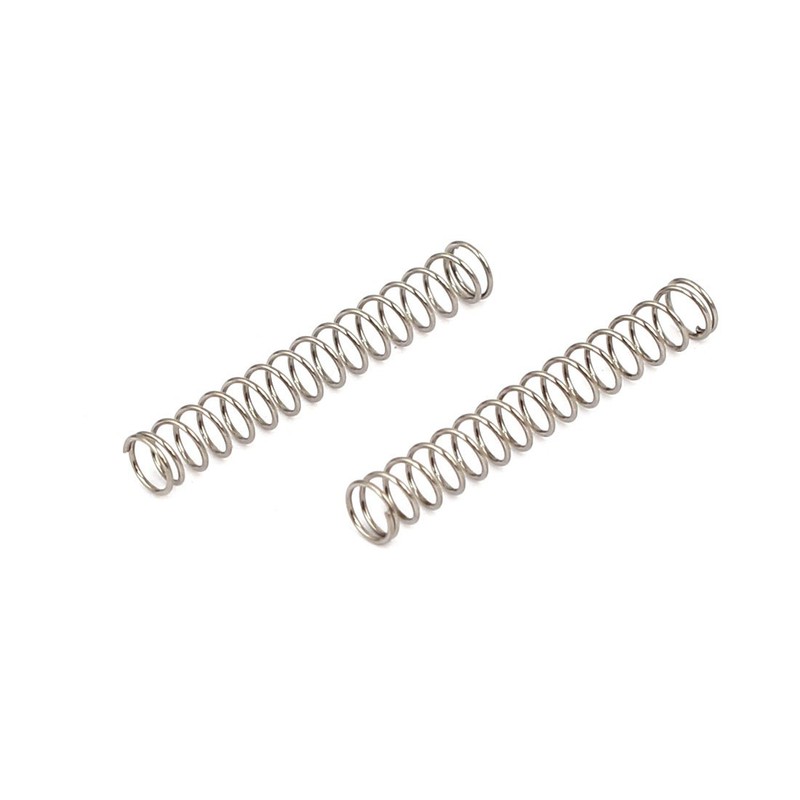 sourcingmap 0.3mmx3mmx20mm 304 Stainless Steel Compression Springs 10pcs