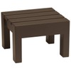 Ohara Industry ST-425 Plastic Utility Stand, Square, Brown