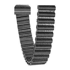 Carlisle D1600-8M-30 Rubber Dual Synchronous Belt, 200 Teeth, 8 mm Tooth Pitch, 1600 mm Pitch Length, 1.18" Wide