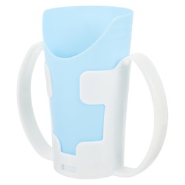 PACKOVE Elderly Care Cup Bedridden Drinking Mug Spill-Proof Liquid Diet Feeding Cup Lid and Straw for Safe Hydration