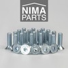 50 x Hexagon Socket Countersunk Screws - Full Thread -