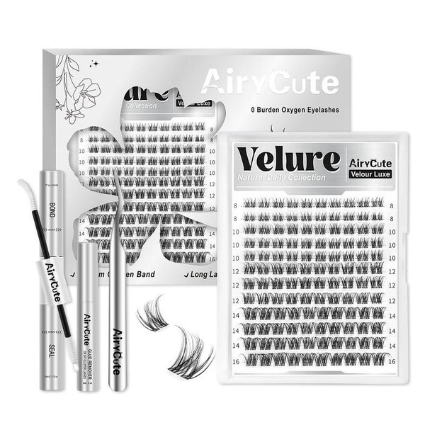 Velure | AiryCute Velour Luxe Collection Upgrade U Lashes with