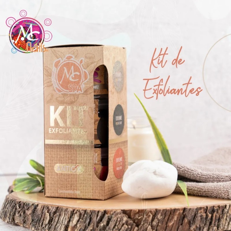 Kit 3 Exfoliantes Mc Spa. 150g C/u. Intensidad Y Aromas.