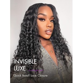 LUVME HAIR 5X5 Deep Wave 22" Human Hair Lace Closure
