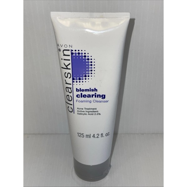 Avon Clearskin Blemish Clearing Foaming Cleanser Acne Treatment 4.2 oz