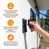 RV TV Mount for Camper, Anti-Rust Quick Release Wall Mount