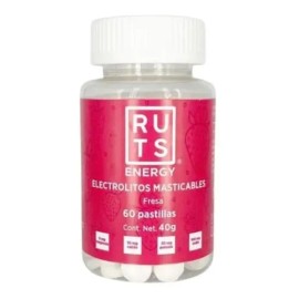 Electrolitos Deportivos Ruts Energy Fresa Masticables 30 Pastillas                                                                                    