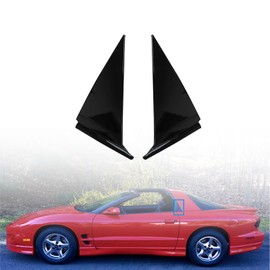 Pair(2) T-Top/Hard Top Sail Panel Trims Compatible With 1993 1994 1995 1996 1997 1998 1999 2000 2001 2002 Chevy Camaro Pontiac Firebird,Replacement For HT10240164/0165