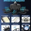 Garage Light 4 Pack - 240W 24000LM 6500K Garage Lights