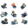 9pcs Gas Detection Sensor Module Gas Sensor Starter Kit MQ-2