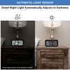 Digital Alarm Clock Battery Operated with Large Display, Night Light