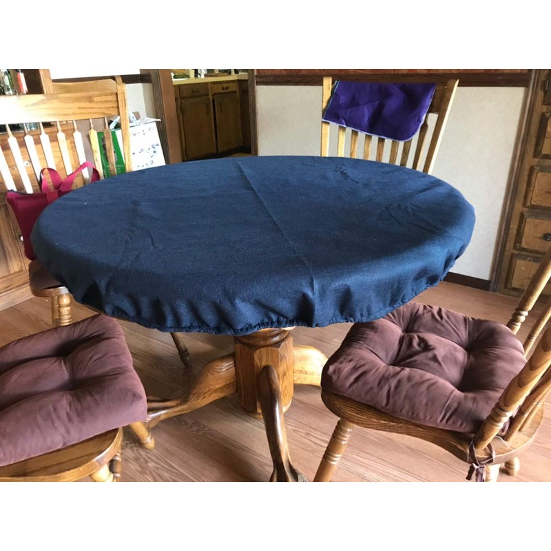 Playezze Felt Poker Table Cover for 36, 48, 60, or
