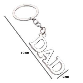 JMR Metal Dad Keyring, Cars Keyring, Beautiful Dad Keyring For Father's Day Gift (Dad)