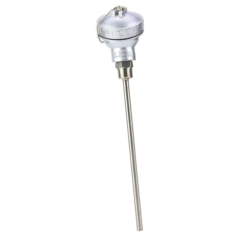 RTD PT100 Temperature Sensor Probe 1/2" NPT Thread Thermocouple Terminal