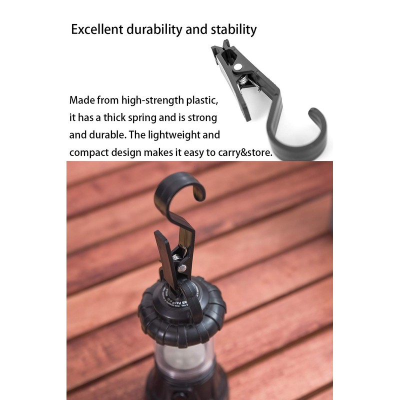 OMUKY Light Hook Multifunctional Tent Canopy Clip Outdoor Camping Equipment