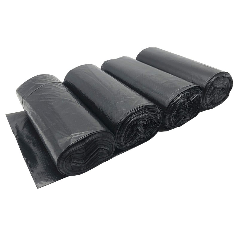 Bolsas de basura pequeñas negras de 1.2 a 1.6 galones,
