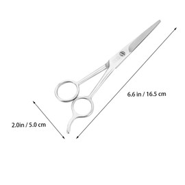Ipetboom Professional Hairdressing Scissors Durable Straight Cut Tool for Home Salon Barber Use Resistant Hair Cutting Scissors for Families and Pets