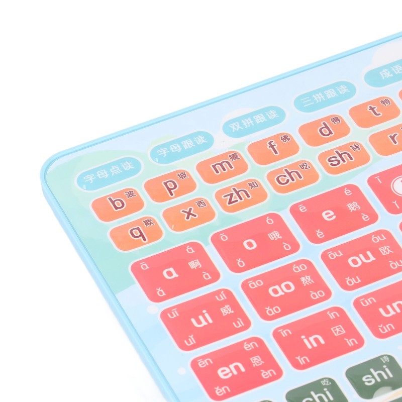 Kid Chinese Pinyin Learning Tablet Toddlers Pinyin Speaking Learning Pad