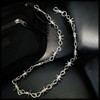 White Fang AZ138 Men's Barbed Wire Wallet Chain Barbed Wire