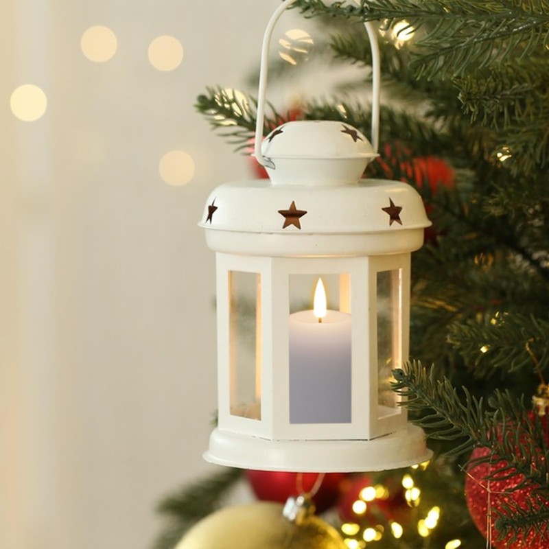 GenSwin Flameless Pillar Candles Flickering with Remote Timer, Battery Operated