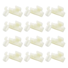 eMagTech 30 Pieces Car Right Door Lock Rod Clips Fastener Retaining Clip 6521952a 98153251 16607593 Car Spare Parts Plastic Beige