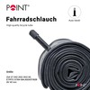 Point Schrader Hose 27.5 Inch X1.9/2.5 Black 27.5 Inch