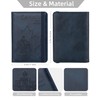 WALNEW RFID Blocking Passport Holder Wallet Cover Case (N-NavyBlue)