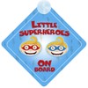 Children on Board Car Sign - Little Superheroes Design with