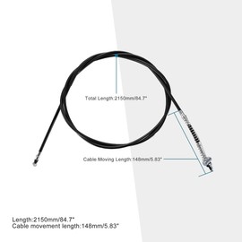 GOOFIT 84.7" Rear Brake Cable Replacement For GY6 50cc 150cc ATV Go Kart TaoTao Roketa SunL Moped Scooter Parts