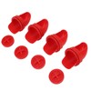 4 Sets DIY Chicken Feeder Rain Proof Poultry Feeder Port