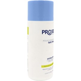 PROSELF Polvo Desodorante para Pies y Cuerpo - Natural y Libre de Talc -, Mantiene tu cuerpo seco sin mal olor - Delicioso Aroma a Lima Siciliana - Antibacterial - 110 g