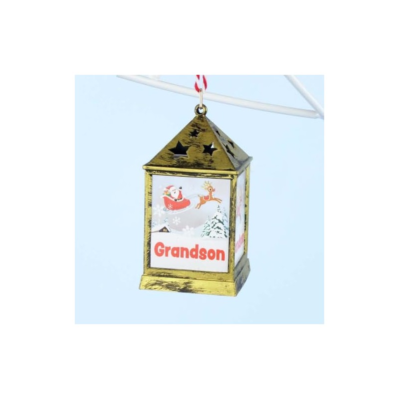 Mulberry Studios Starlight Lantern Christmas Tree Hanger Family & General